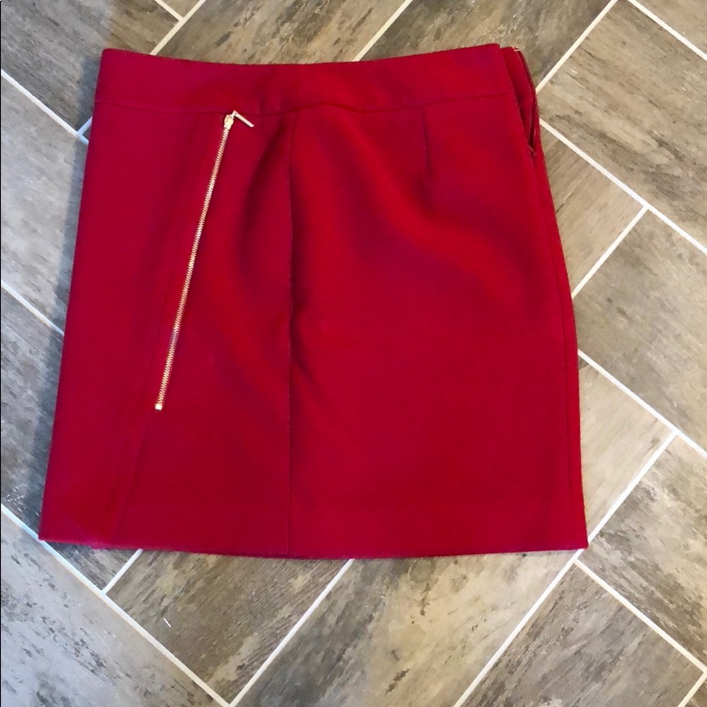 Red WHBM skirt